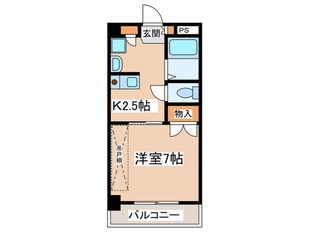 ラポ－ル鶴嶺の物件間取画像